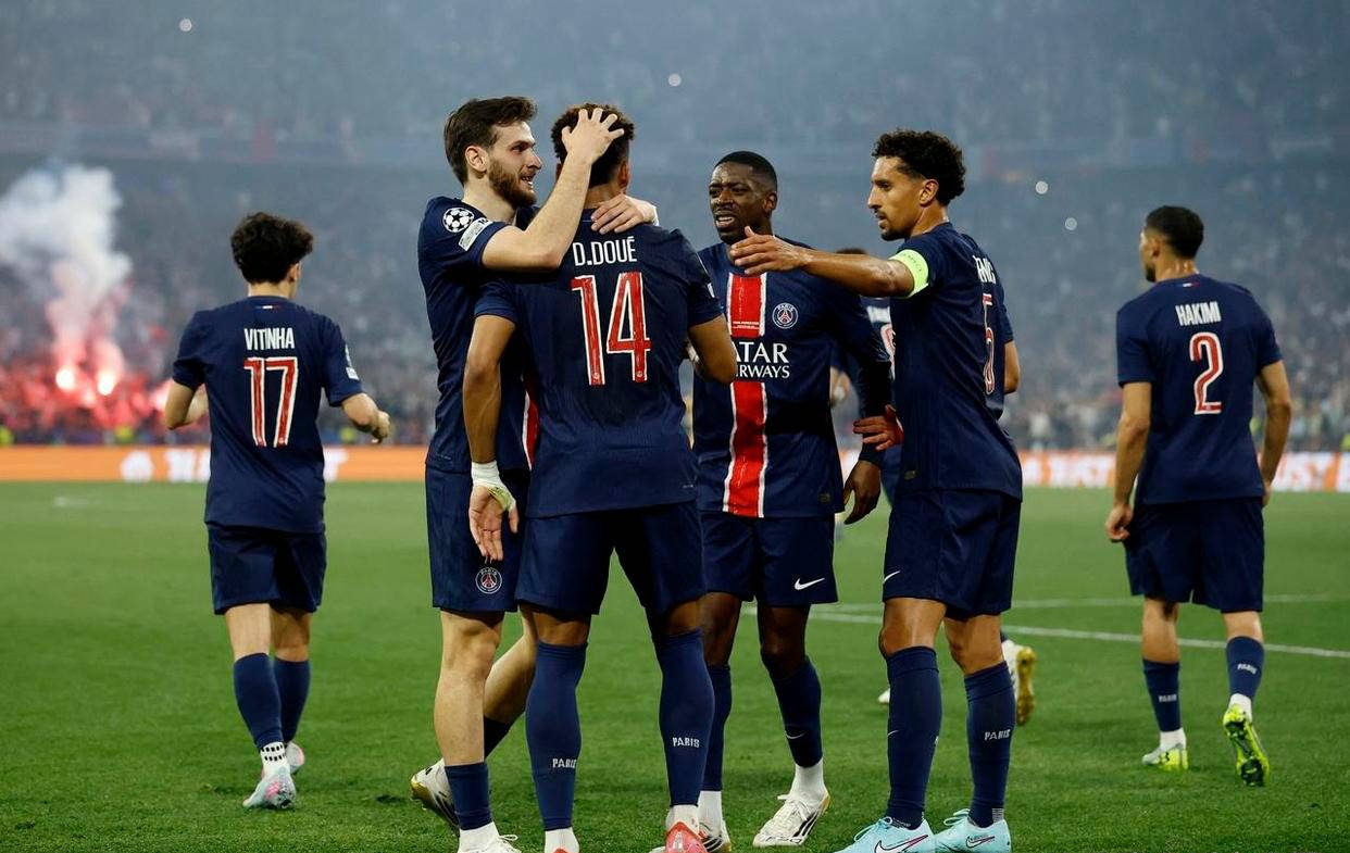 巴黎圣日耳曼欧冠之路：球队备战势如破竹